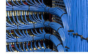 LAN Cabling Computer Telephone Voice Data Network Company Cabling Wiring Miami FL Certified Installers of Office VoIP Network Contractors Low Voltage Structured Cabling CAT5e CAT6 CAT6a